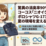 驚異の消臭率90％超！コーコス「ニオイクリア」ポロシャツG-1737が夏の現場を変える！半永久的に効果が続く裏技も徹底解説