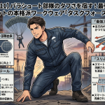 【大川被服 01311】パラシュート部隊のタフさを宿す！最強ストレッチ＆スリムシルエットの本格派ワークウェア「タスクフォース」を徹底解剖！