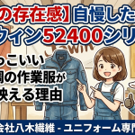 【抜群の存在感】自慢したくなるジャウィン52400シリーズ！大人かっこいいデニム調の作業服が現場で映える理由