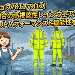 【アサヒチョウ78117812】クラス3適合の高視認性レインウェアが新登場！圧倒的コストパフォーマンスと機能性を徹底解説