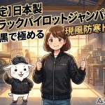 【完全限定】日本製「別注ブラックパイロットジャンパー」登場！シックな黒で極める現代風防寒ドカジャン