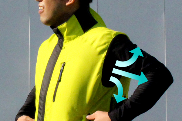 空調服のベストタイプで軽やか＆カジュアルな最強涼しいスタイルを！！